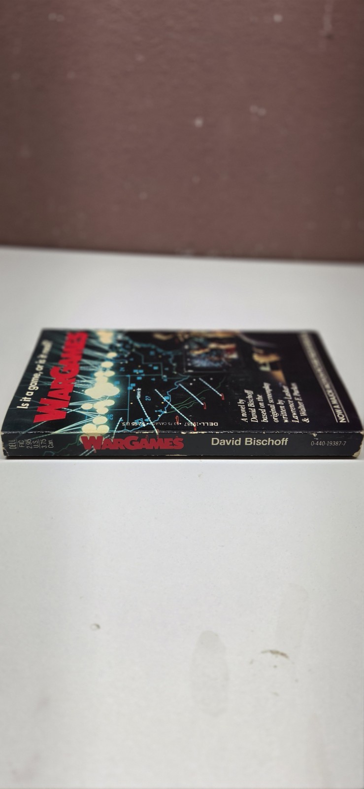 War Games (1983) David Bischoff Movie Novelization Mass Market Paperback Good
