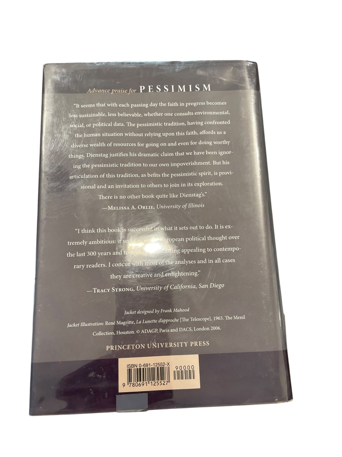 Pessimism Joshua Foa Dienstag 2006 Philosophy Ethics Princeton University Press