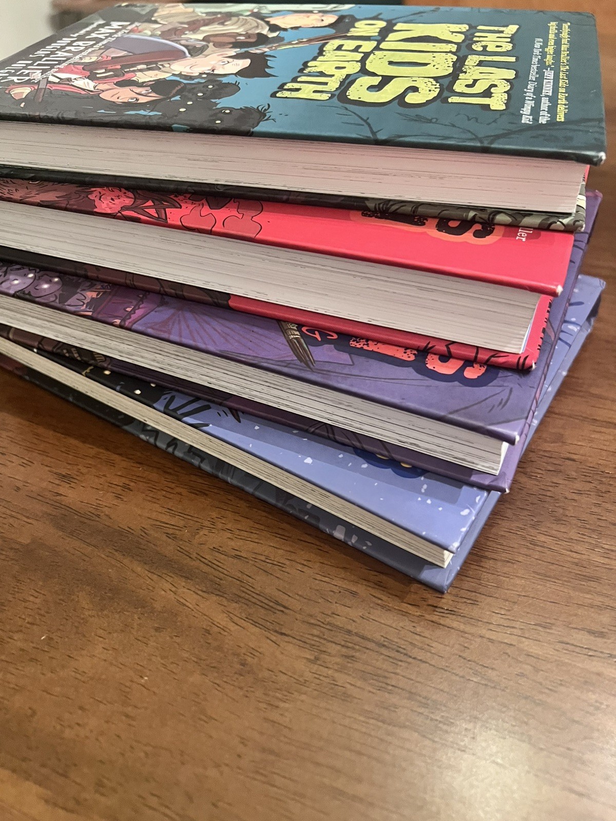 The Last Kids on Earth Hardcover Illustrated Books Set of 4 (First 4 books)