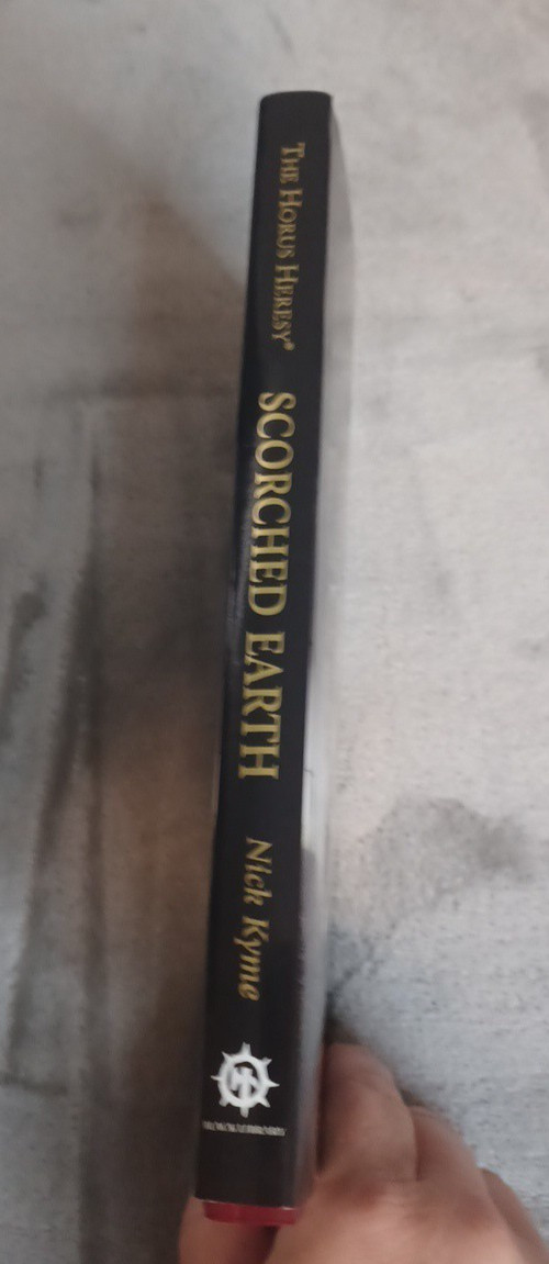 Scorched Earth by Nick Kyme Warhammer 40K Horus Heresy HC DJ Signed 2258 of 3537