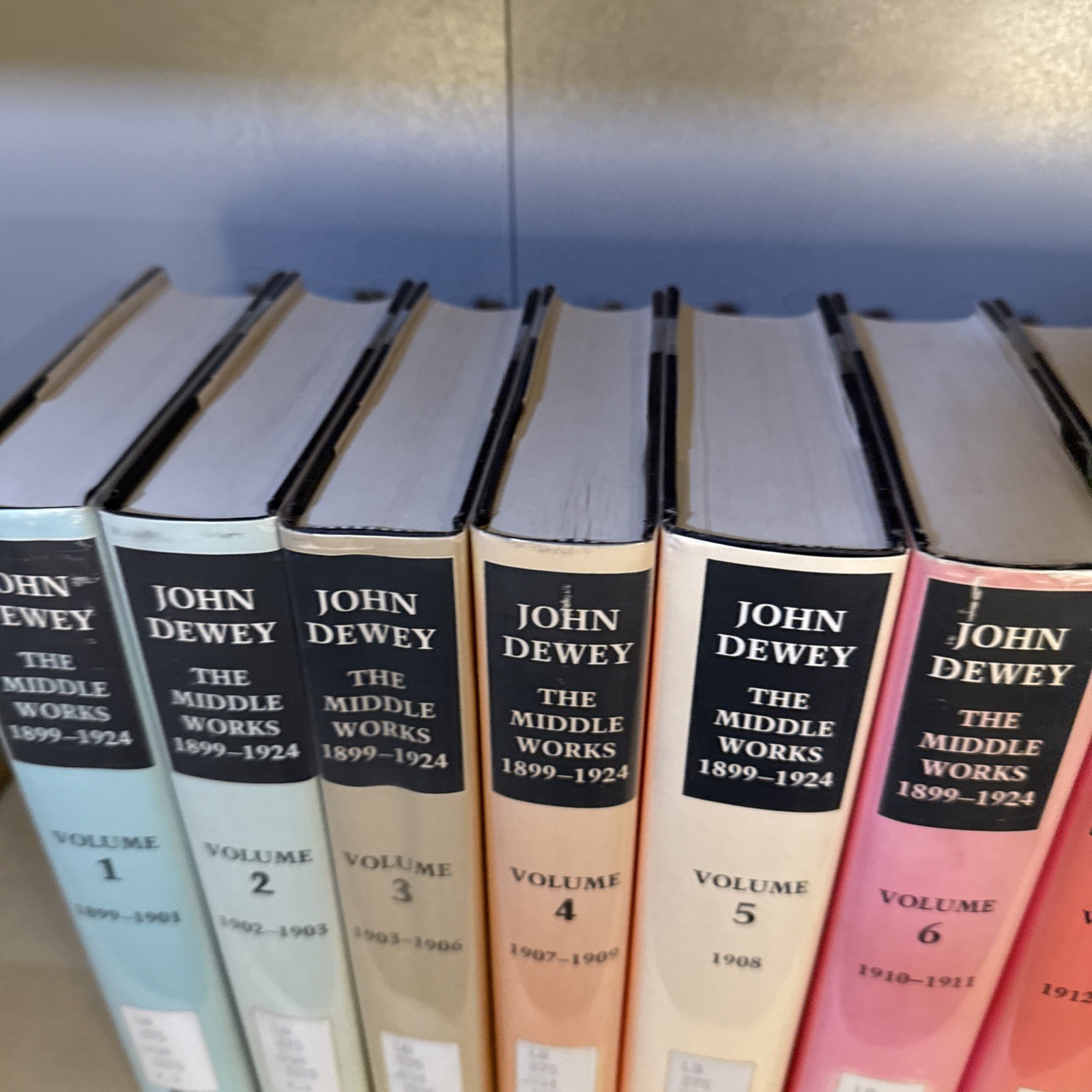 John Dewey – The Middle Works 1899-1924 (10-Volume Complete Set)
