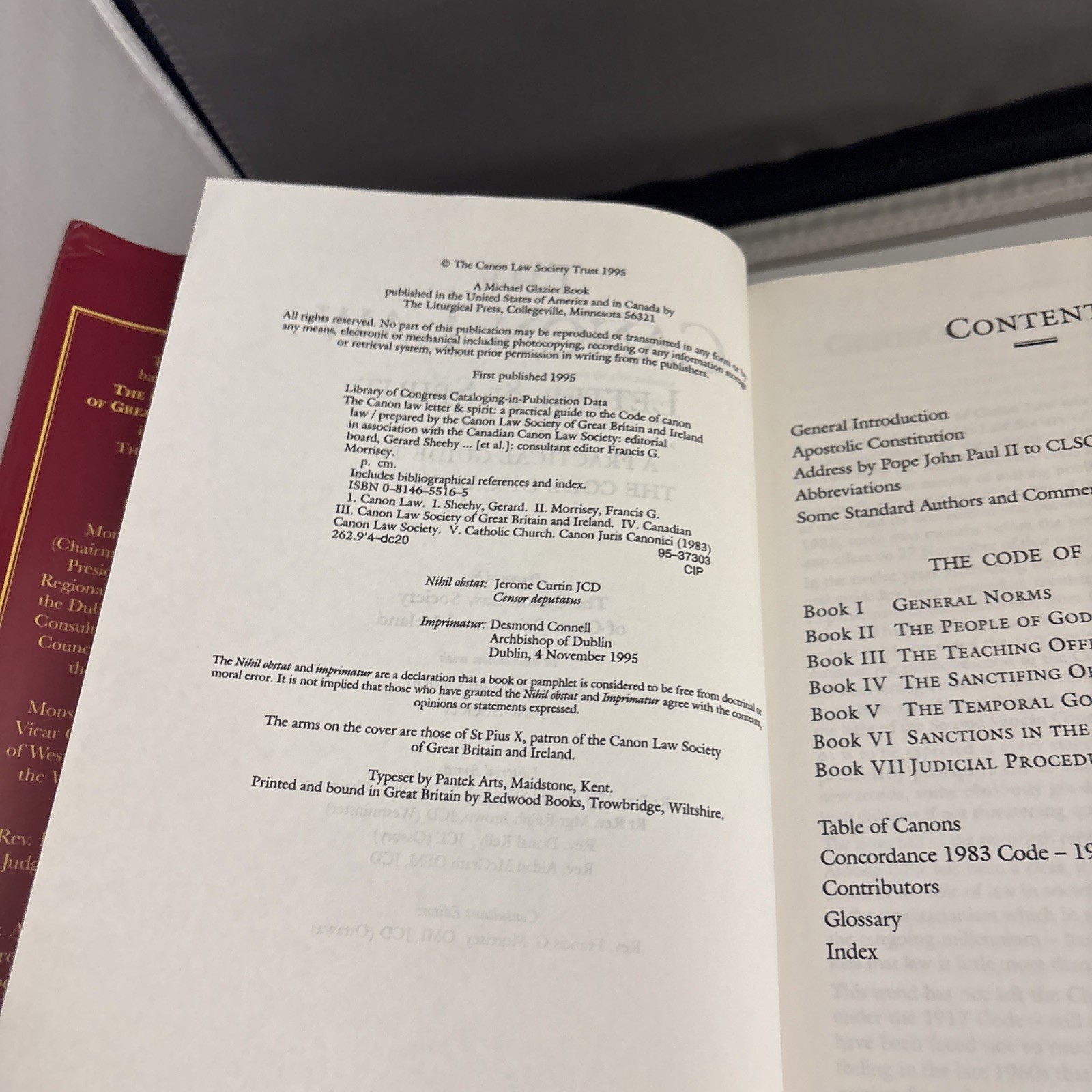 Canon Law: Letter and Spirit by Liturgical Press Staff (1996, Hardcover)