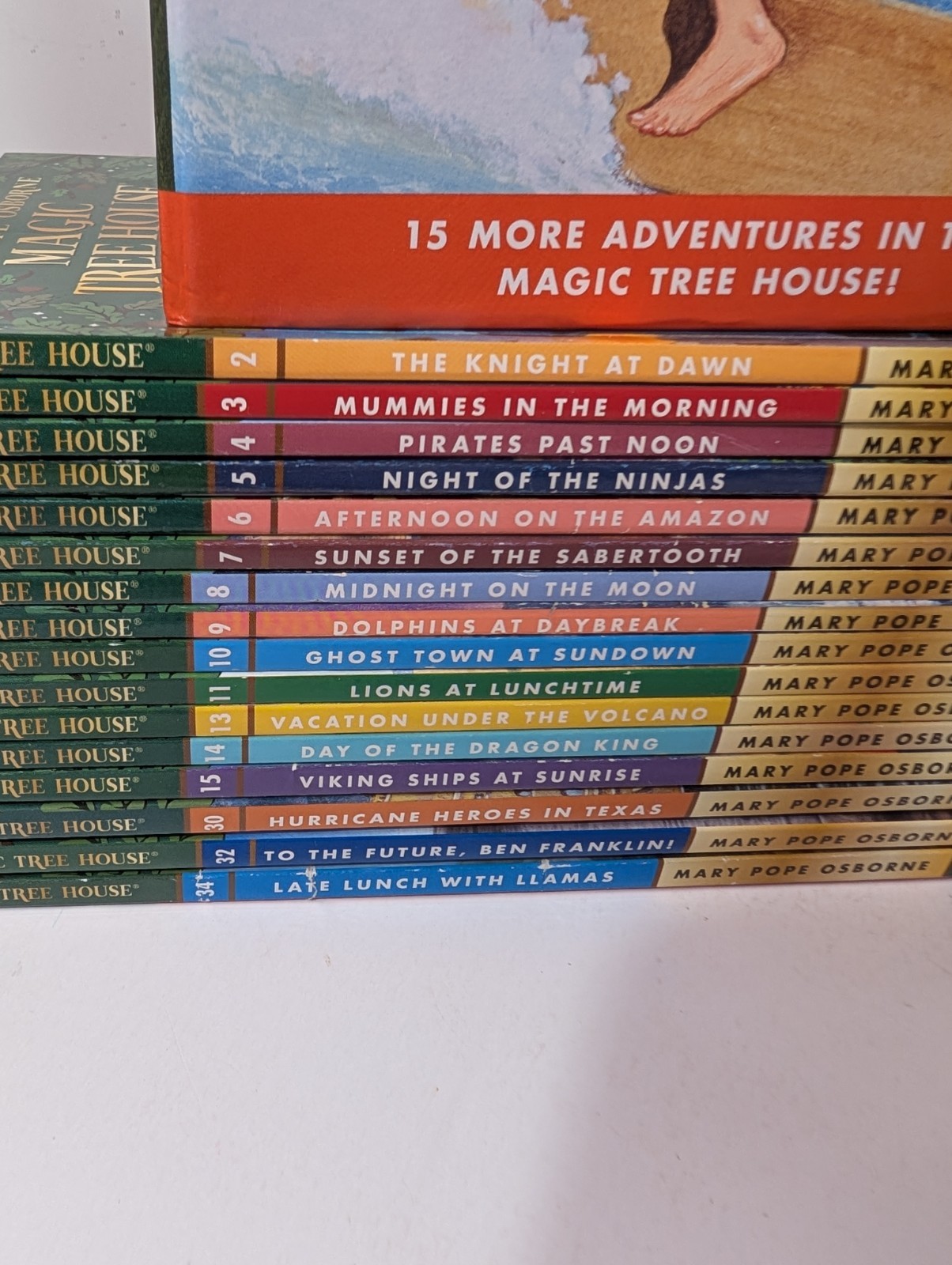 Magic Tree House Lot 52 Books #2-30+ Set & Merlin Missions VG Mary Pope Osborne