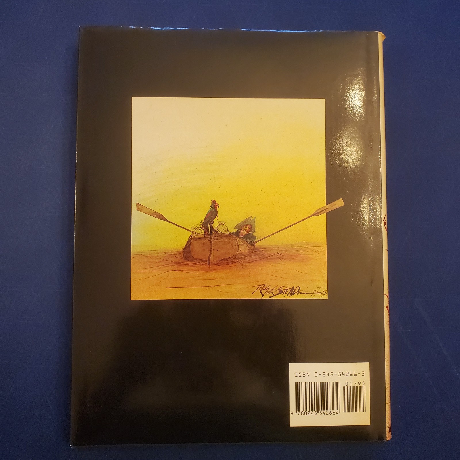 Treasure Island by Robert Louis Stevenson. Ralph Steadman 1985. HCDJ
