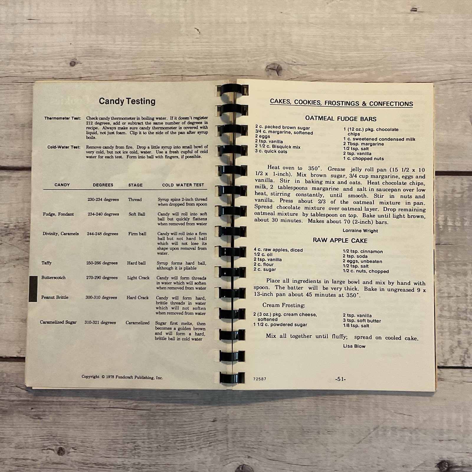 Cherished Recipes Gunnisonville United Methodist Church Lansing MI Cookbook
