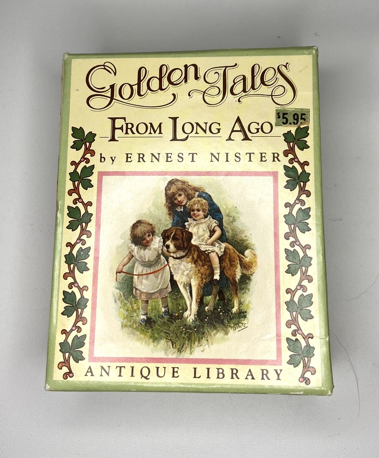 Golden Tales From Long Ago Ernest Nister 1979 Delacorte Press Antique Library