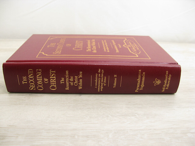 The Second Coming of Christ Paramahansa Yogananda 2004 HC 1st Ed. Spirituality