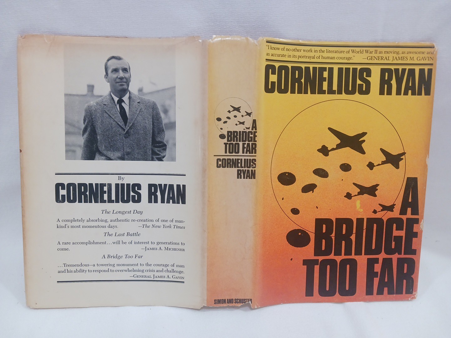 A Bridge Too Far Cornelius Ryan 1974 HC First Edition 1st Printing WW2 History