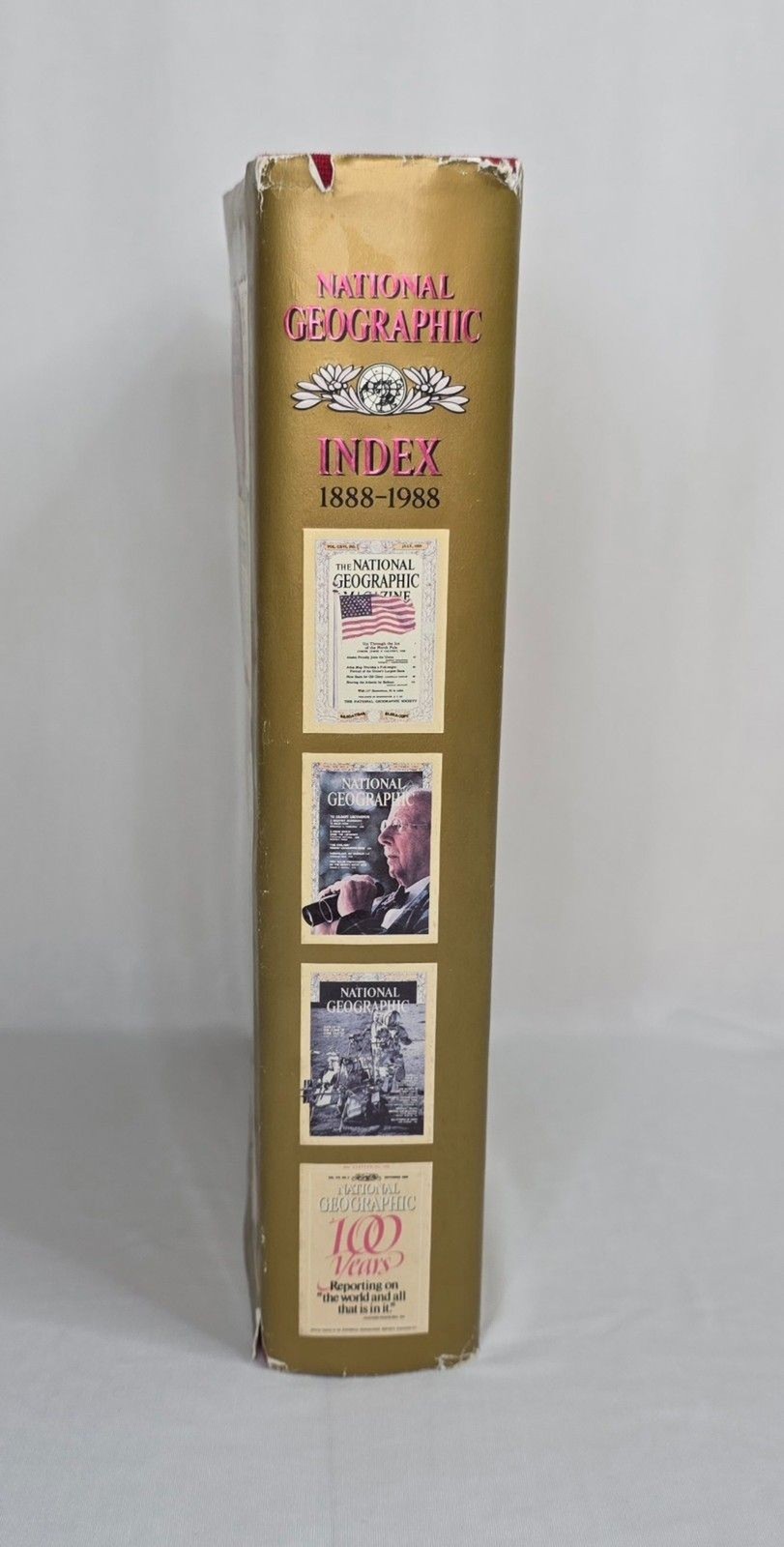 National Geographic Index 1888-1988 One Hundred Years Hardcover 1989 Dust Jacket