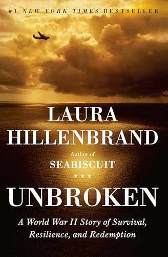 Unbroken: A World War II Story – Hardcover, by Hillenbrand Laura – Very Good c