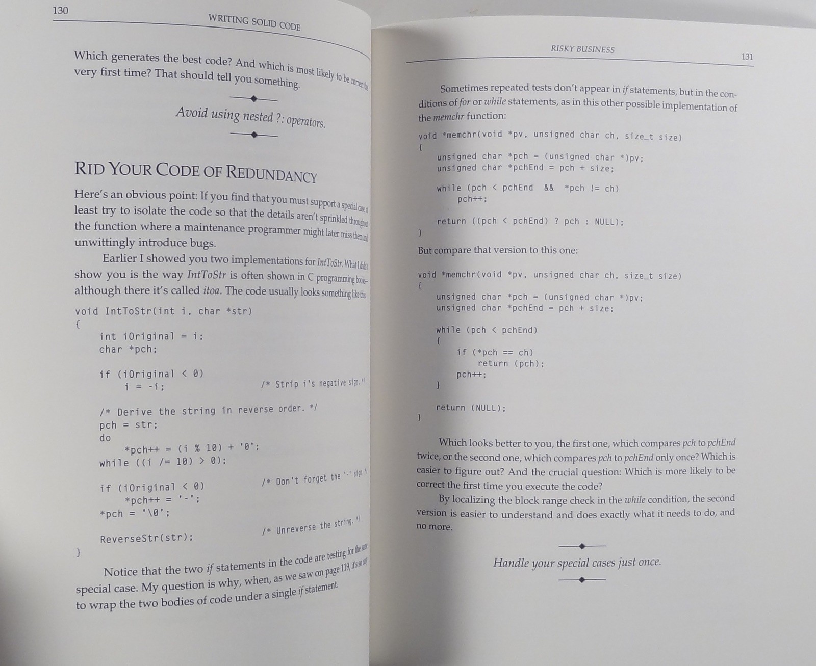 1993 Steve Maguire WRITING SOLID CODE Microsoft’s Bug-Free C Programming Guide