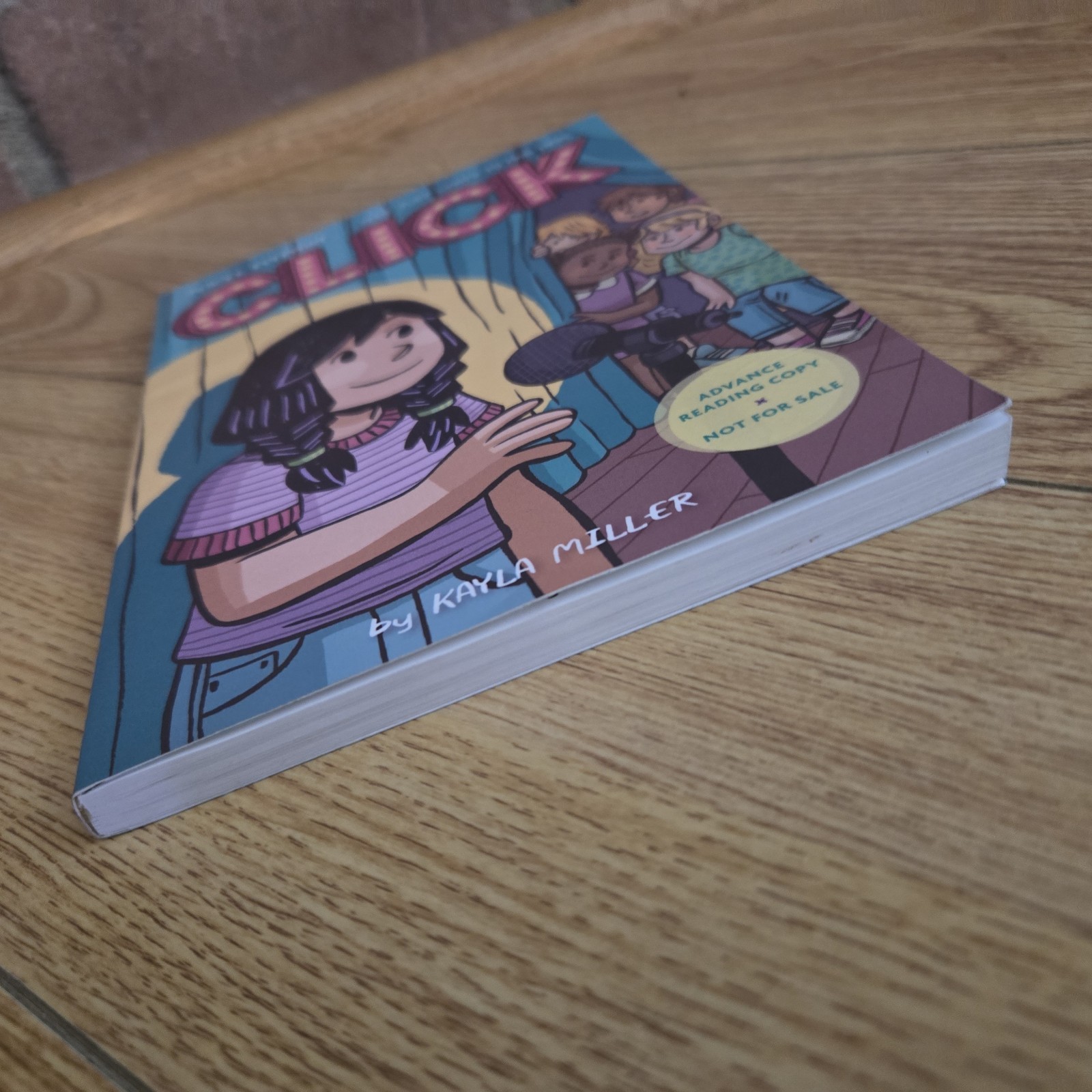 Click by Kayla Miller (2018 ARC Uncorrected Proof) HMH Kids Advance Reading Copy