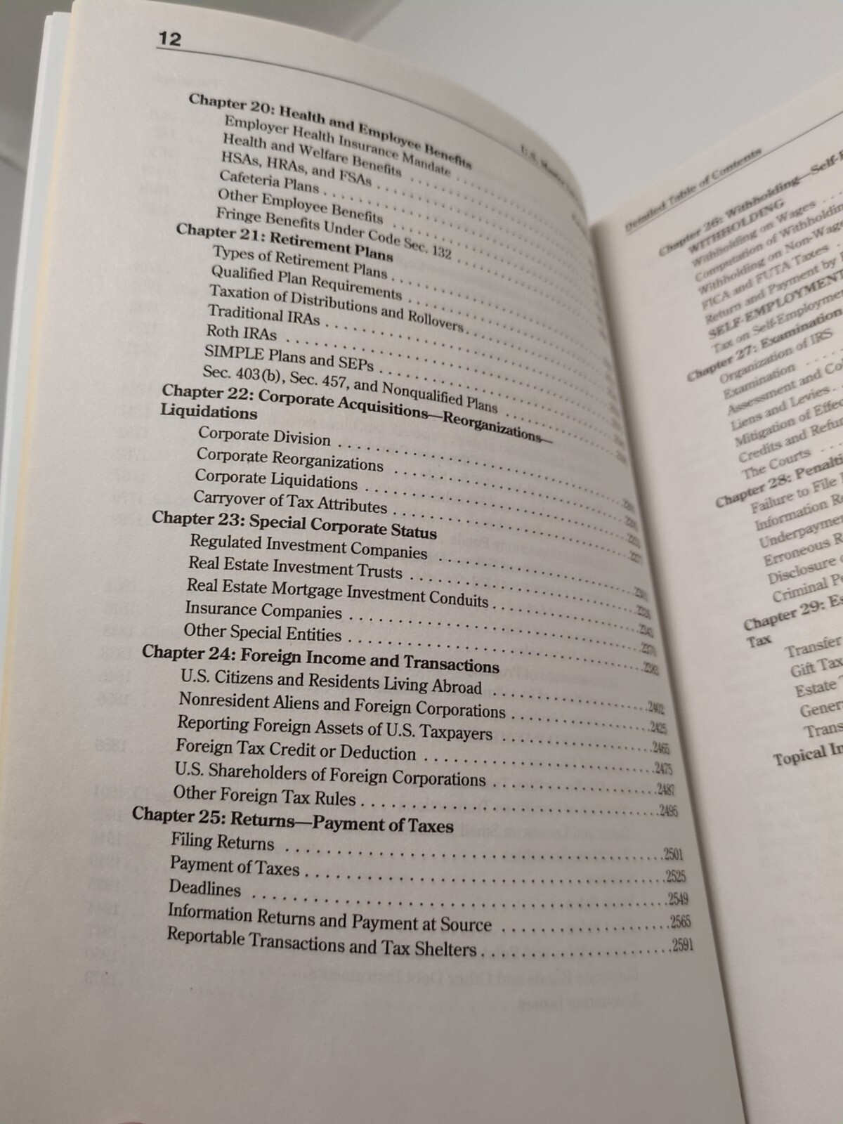 US Master Tax Guide 2023 106th Edition CCH Publications Wolters Kluwer CPA Law