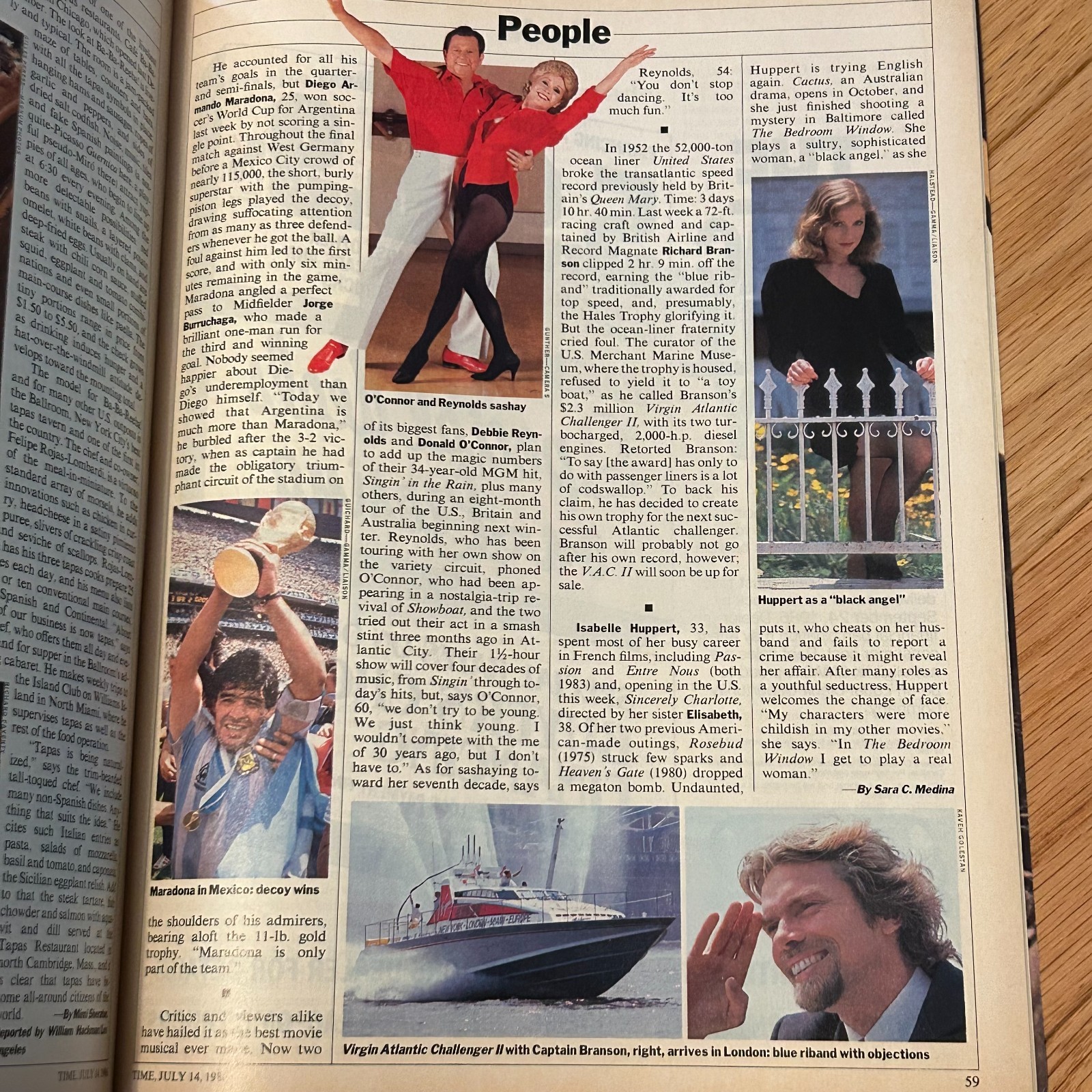 Vintage TIME Magazine 1986 Lot of 4 Challenger Space Titanic Liberty