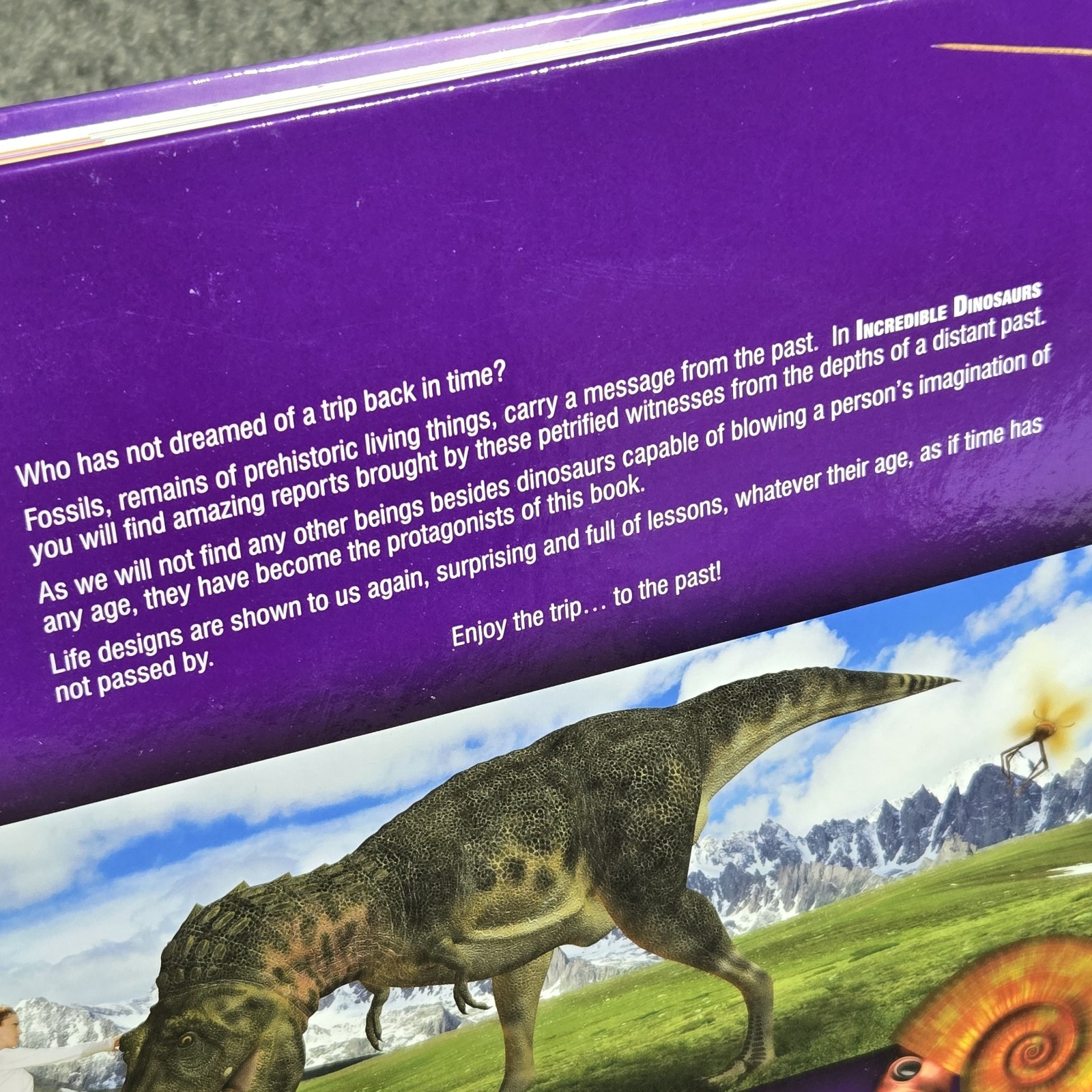 NEW Incredible Dinosaurs Book By Safeliz Educational Includes Cut Outs Reading