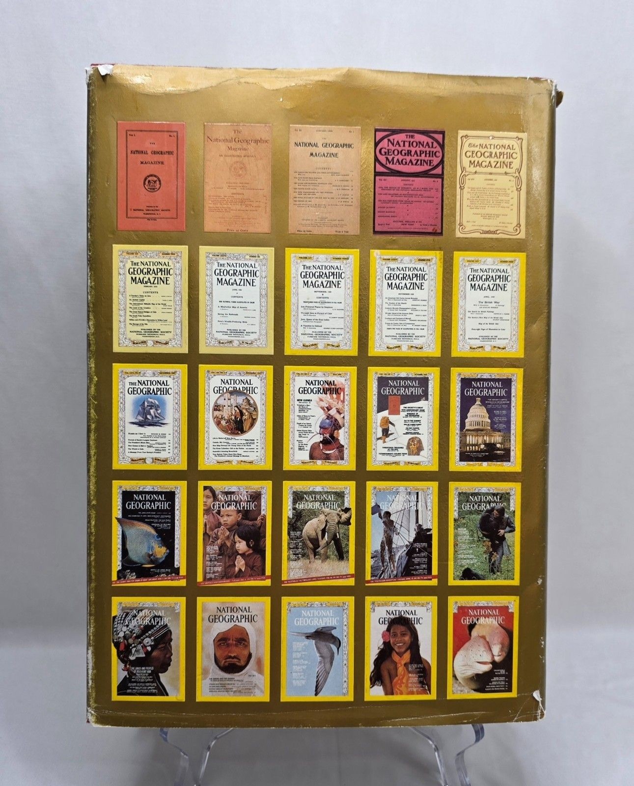 National Geographic Index 1888-1988 One Hundred Years Hardcover 1989 Dust Jacket