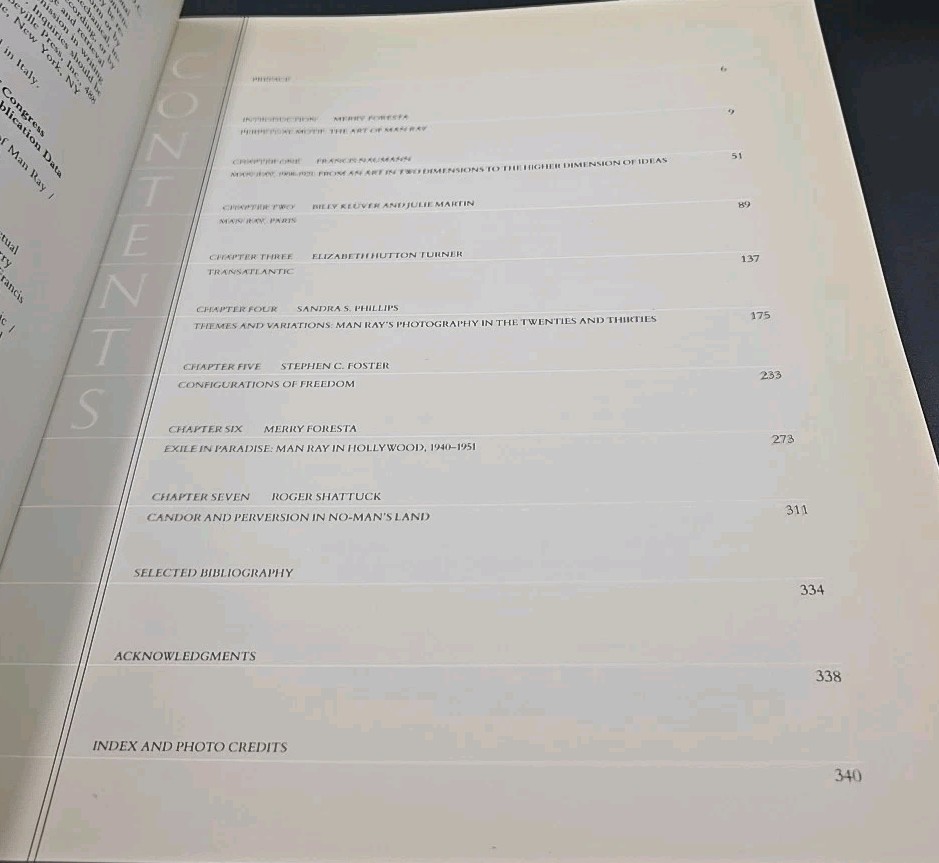 Perpetual Motif The Art of Man Ray Collection 1988 Symposium D.C. Programs+ Dada