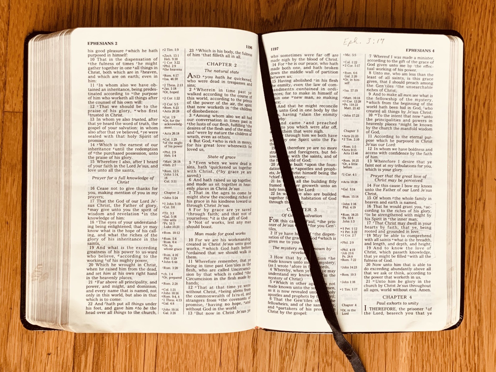 Holy Bible – KJV – Crown Reference Edition – Feora Bonded Leather – Holman 1985