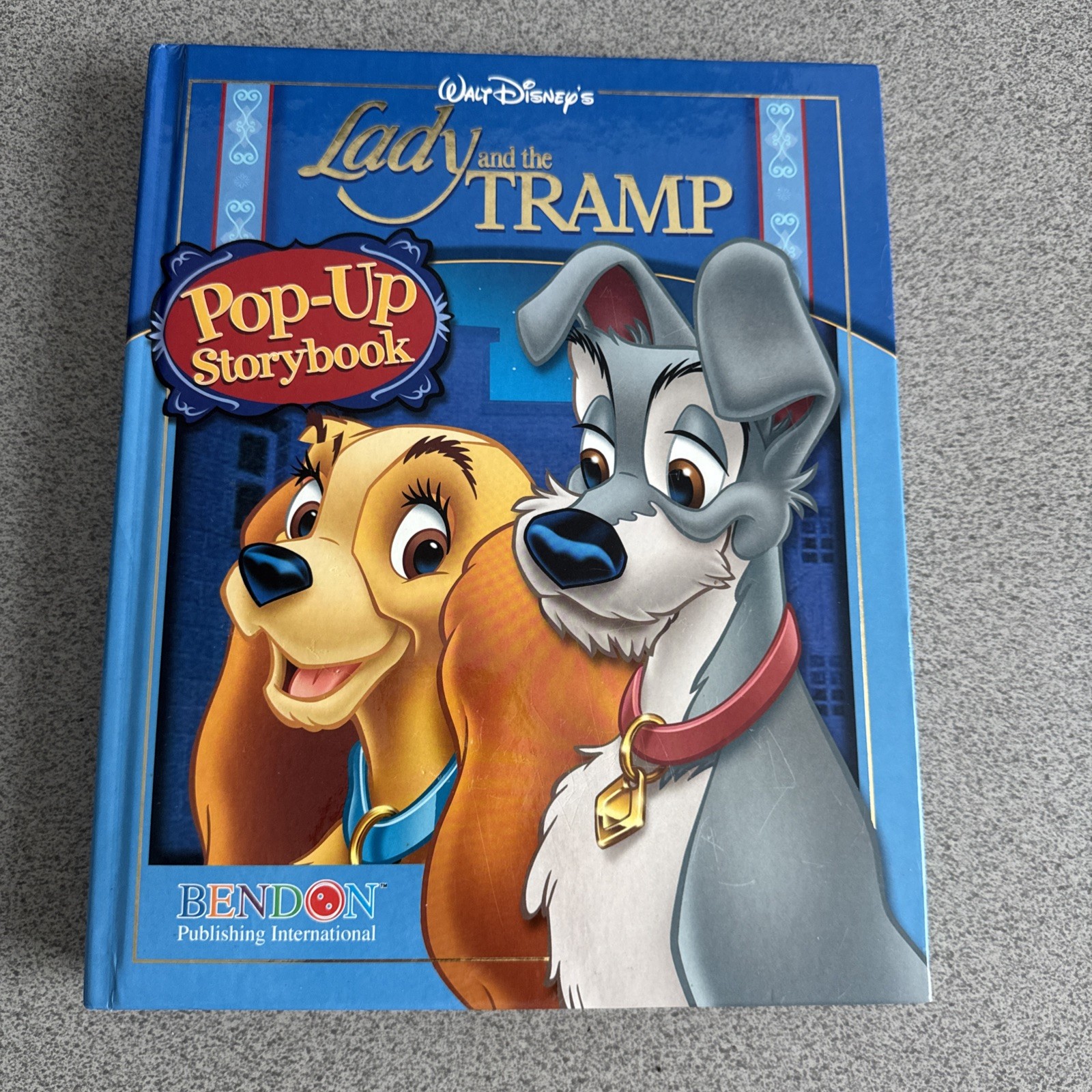 Lady and the Tramp Pop-Up Storybook -Walt Disney – Bendon Publishing Inter 2006