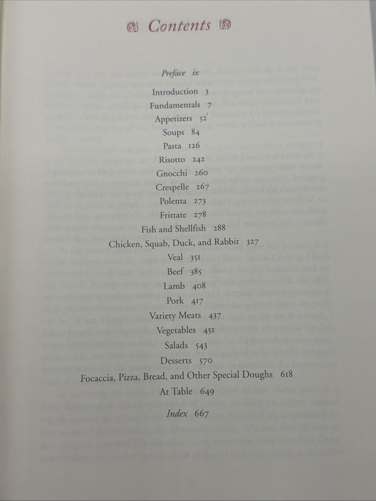 Essentials of Classic Italian Cooking by Marcella Hazan 1993 Cookbook : VeryGood