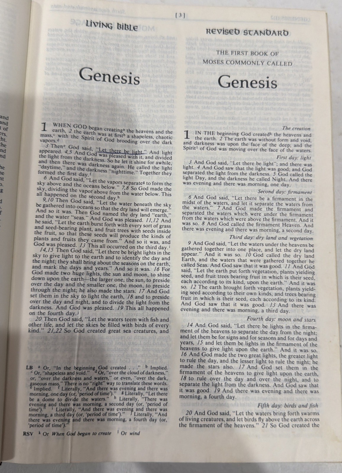 The Layman’s Parallel Bible (1975 Vintage Hardcover, Zondervan) – Clean Text
