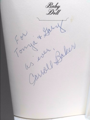 Baby Doll: An Autobiography (1st Ed, Signed) by Carroll Baker