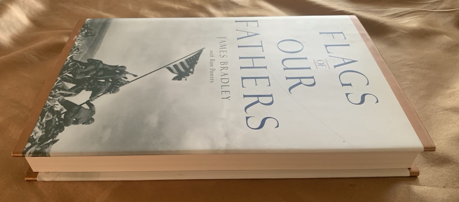 Flags of Our Fathers SIGNED by James Bradley (2000, HCDJ 1st ed)