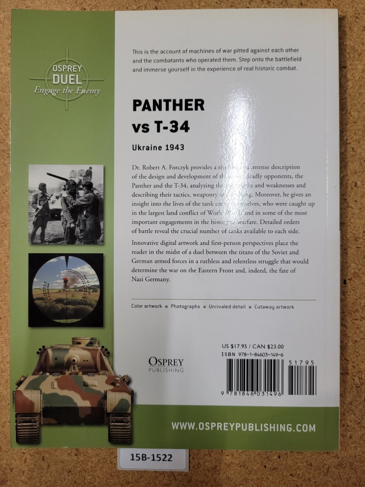 Panther vs T-34: Ukraine 1943 OSPREY (Duel #4) ~ Robert Forczyk