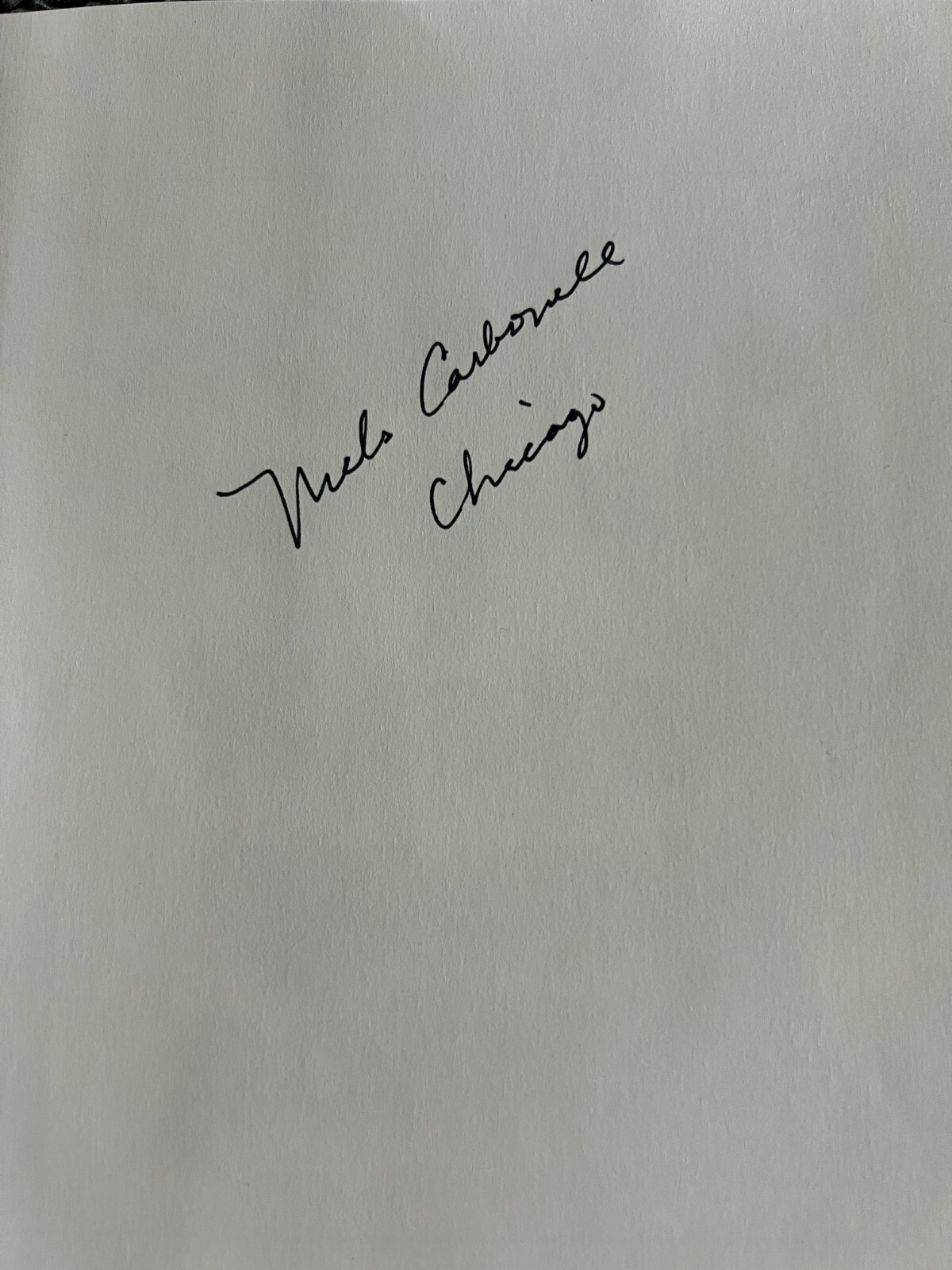So, You’re Unique! What’s Your Point? by Carbonell, Mels – SIGNED, FIRST EDITION