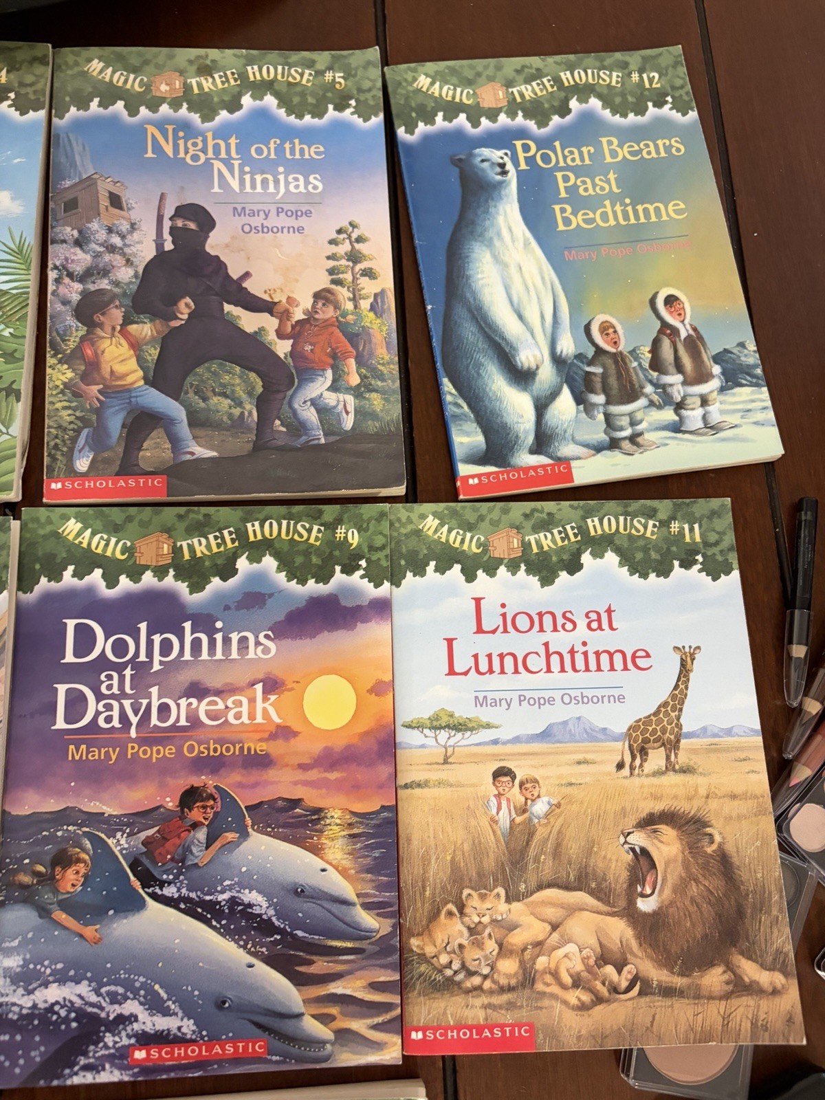 Magic Tree House Books 1-16