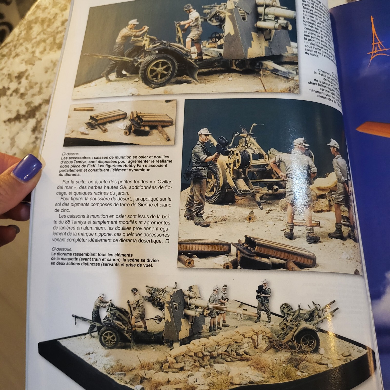 Steel Masters 74 Diorama Pz IVE 1/35 8.8 cm FlaK 18 AB 41 Semovente 149/40