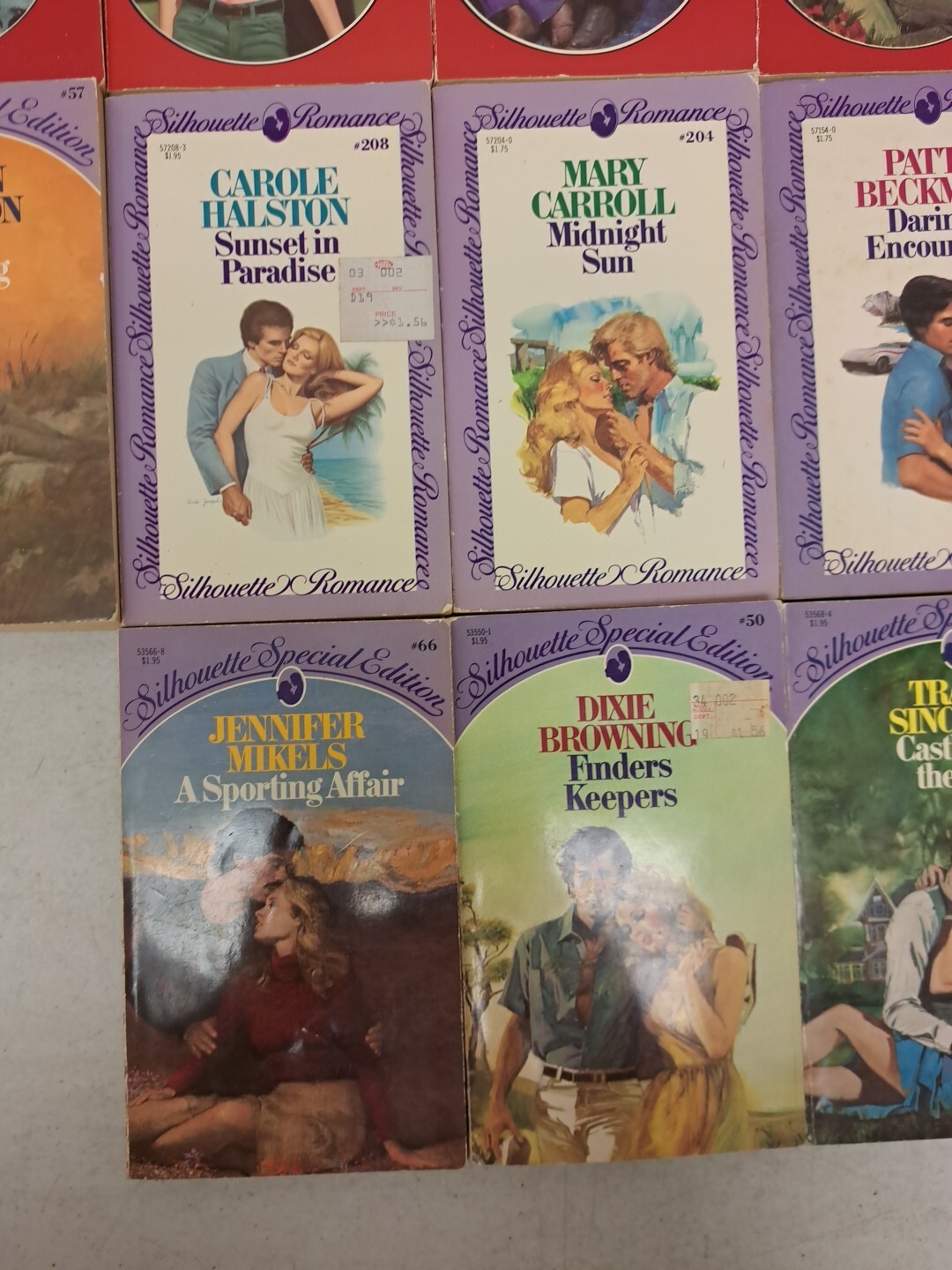 VINTAGE Lot Of 13 Silhouette Novels, Romance, Desire, & Special Editions #2.1.29