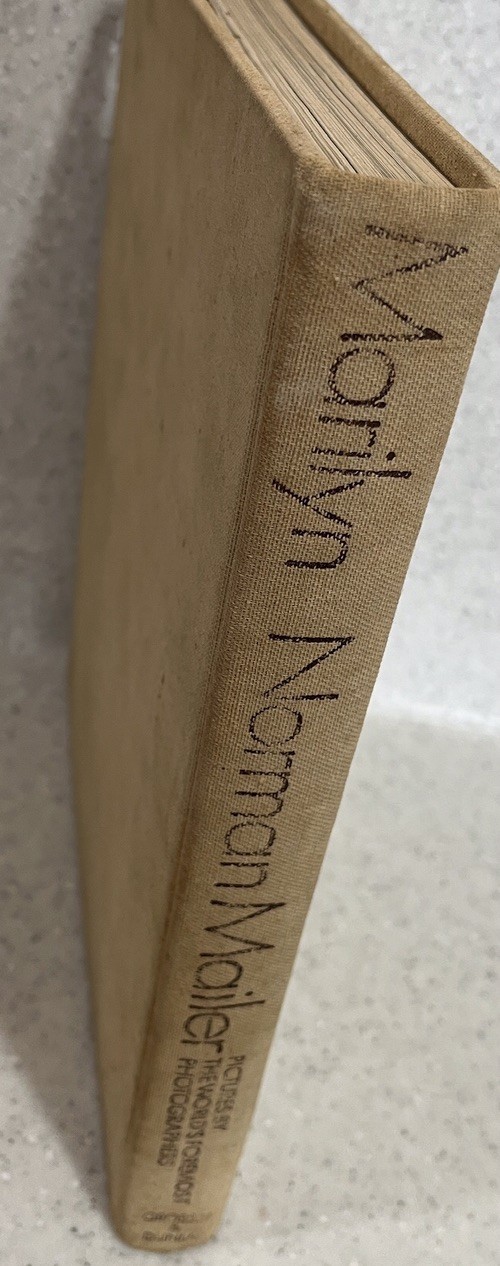 MARILYN A Biography By Norman Mailer 1973 HB Vtg Book~GREAT PHOTOS 2nd Printing