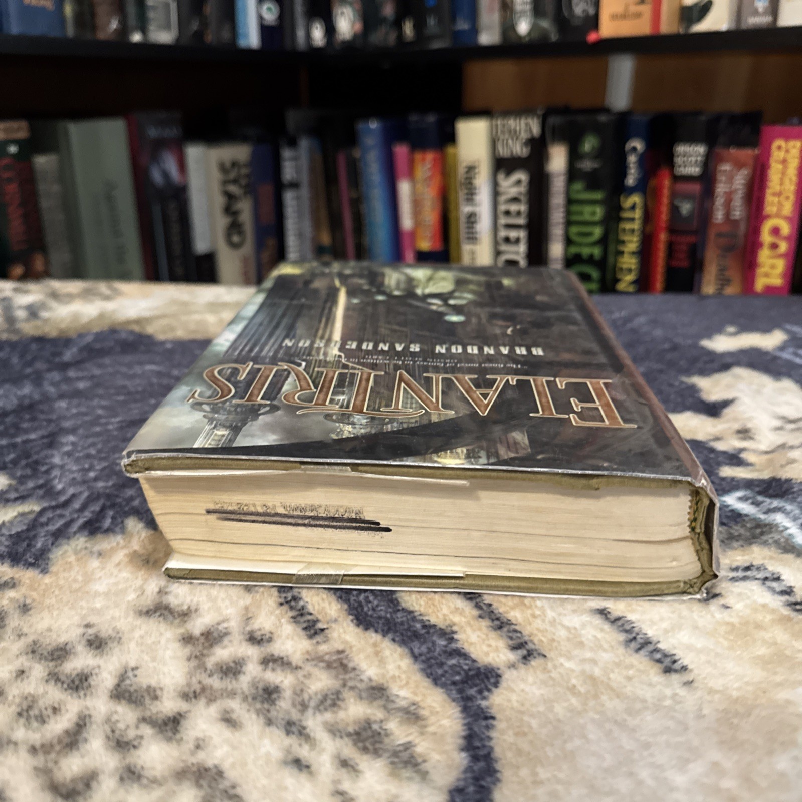 Elantris – Brandon Sanderson (Hardcover) First Edition/Print, 1st/1st, POOR