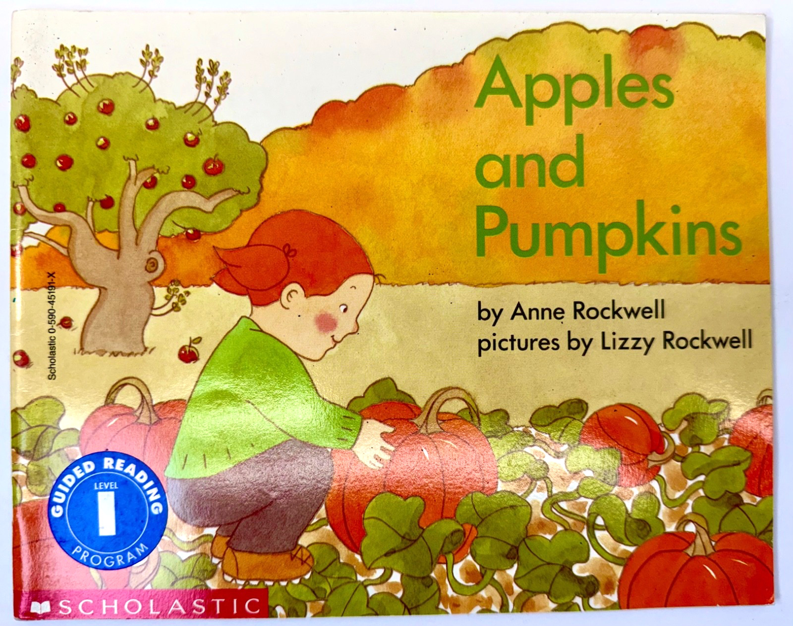 Apples and Pumpkins Book Lot of 12 Copies by Anne Rockwell Scholastic Children’s