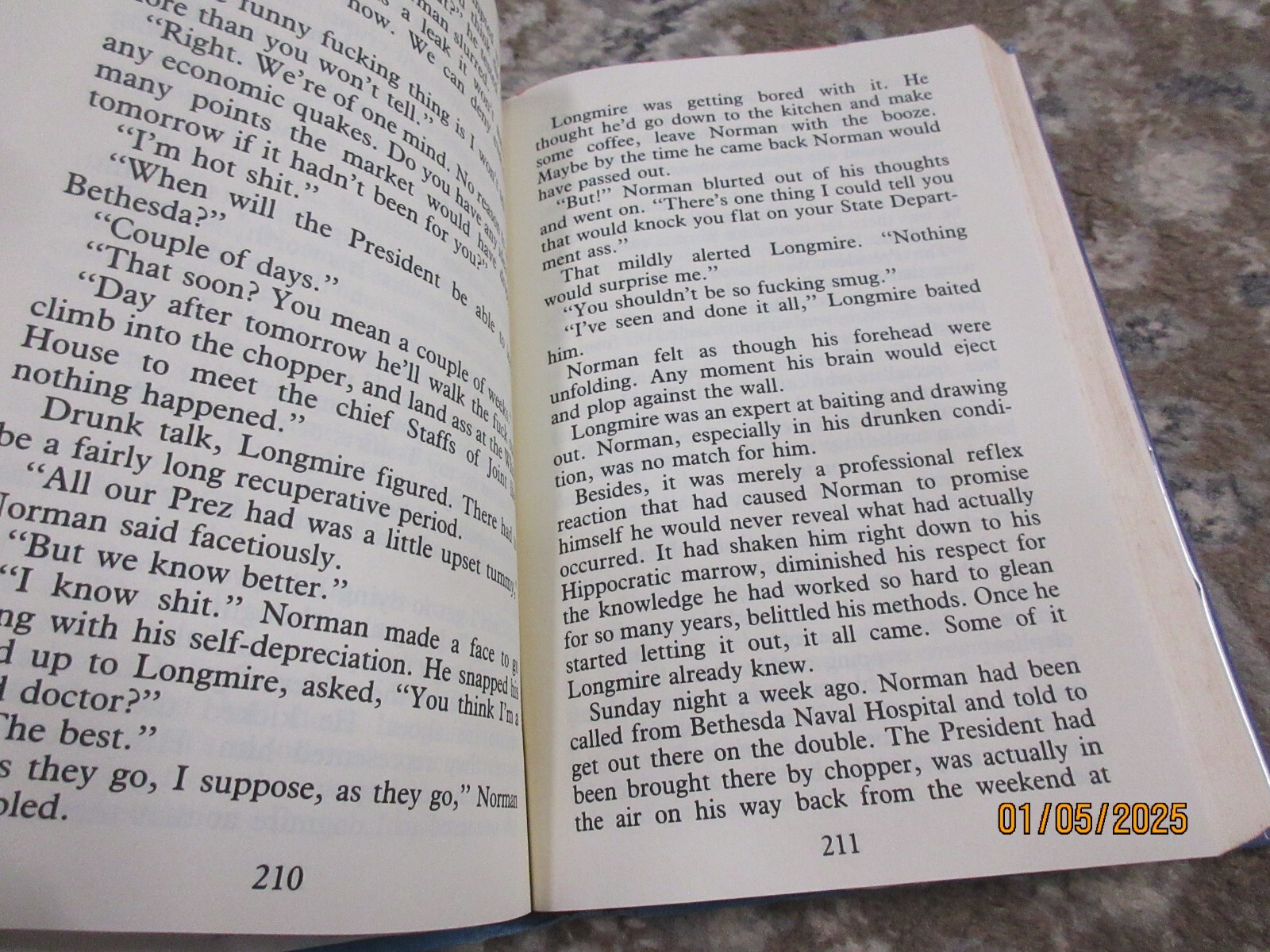 Stone 588 by Gerald A. Browne (1986, Hardcover) Large Print