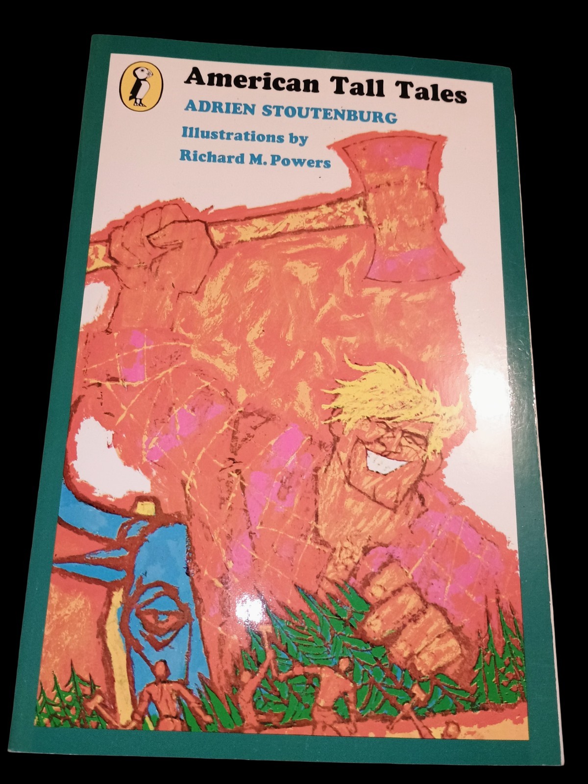 American Tall Tales by Adrien Stoutenburg (1976, English Paperback)