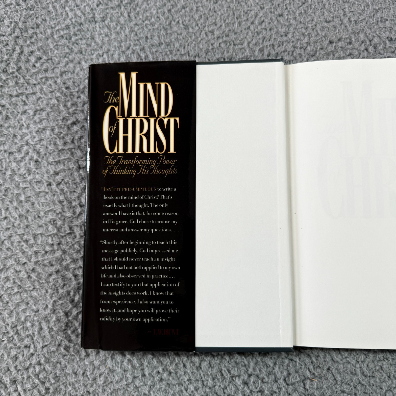 The Mind of Christ: The Transforming Power of Thinking His Thoughts Hardcover