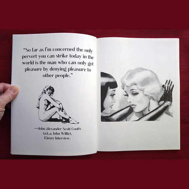 John Willie, 2 Books, New Adventures of Sweet Gwendoline, John Willie Biography