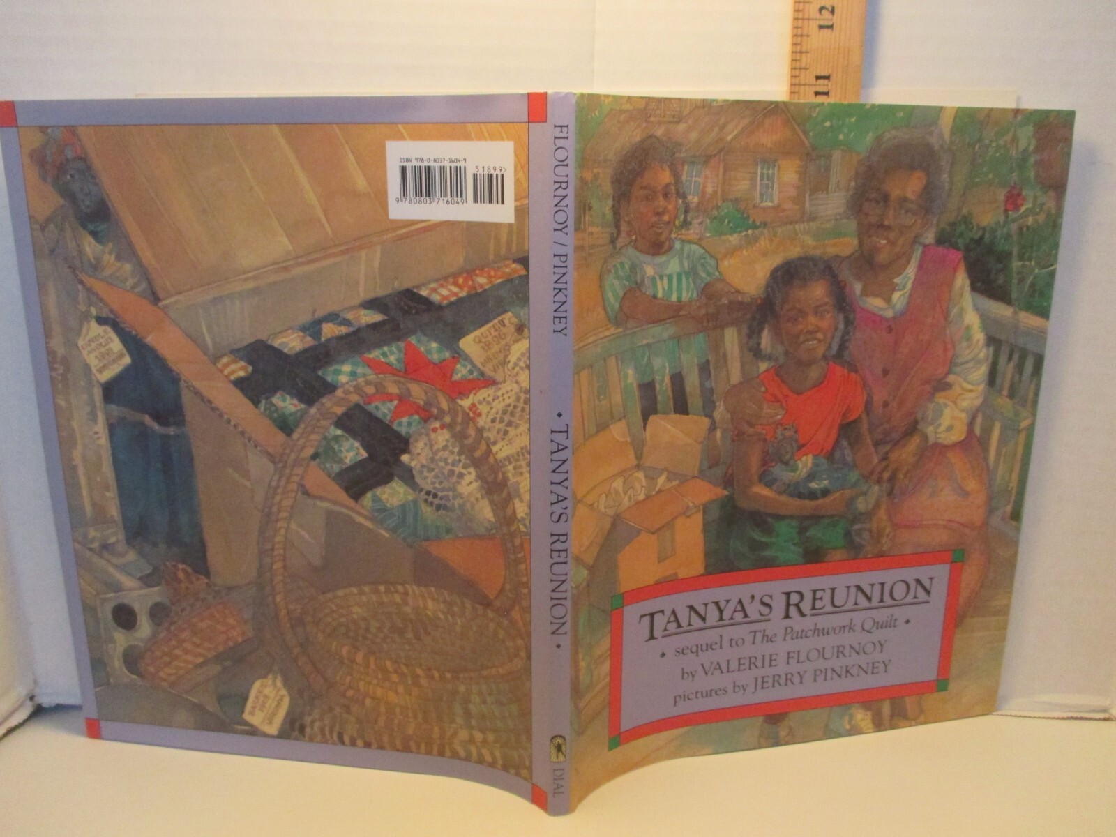 children’s picture book TANYA’S REUNION by FLOURNOY illus JERRY PINKNEY 1995 hc