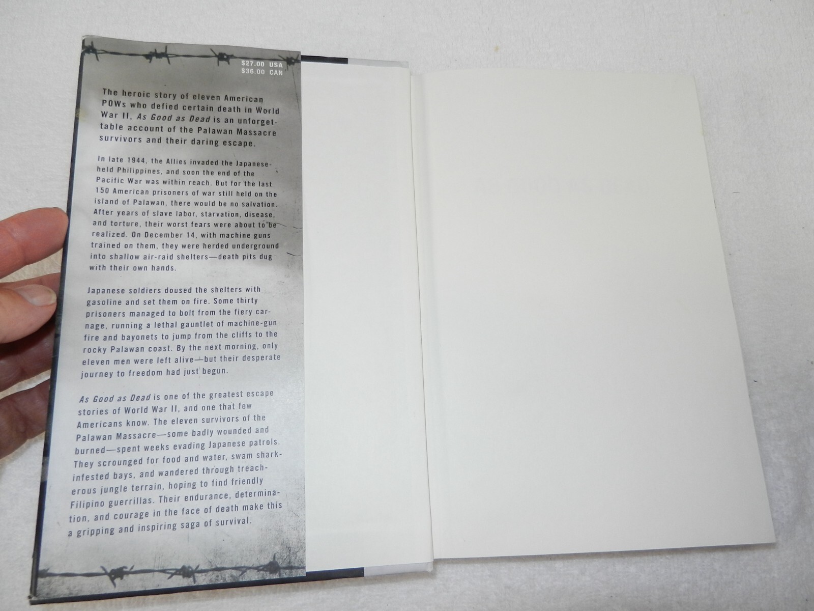 WW II 1944 Philippines 150 POWs burned alive: 11 escaped “AS GOOD AS DEAD”