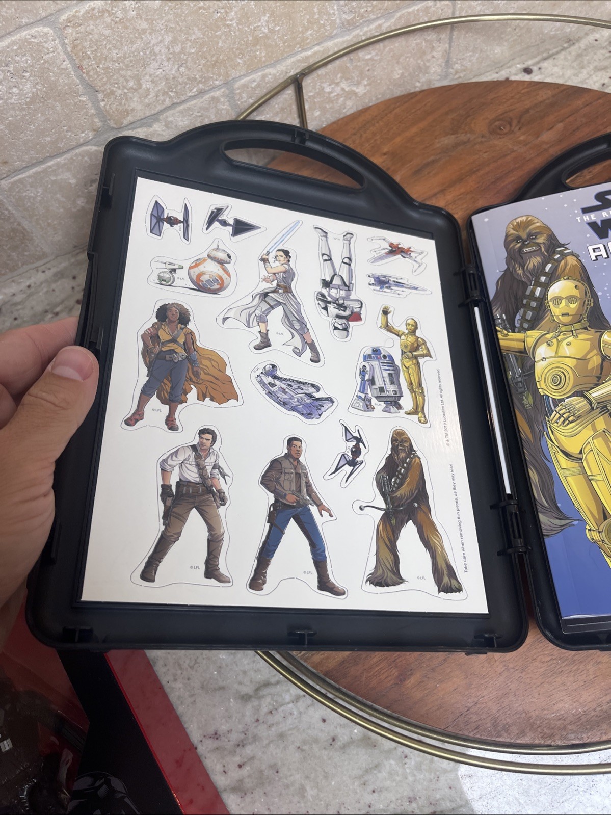 Star Wars: the Rise of Skywalker: Book and Magnetic Play Set by Editors of…