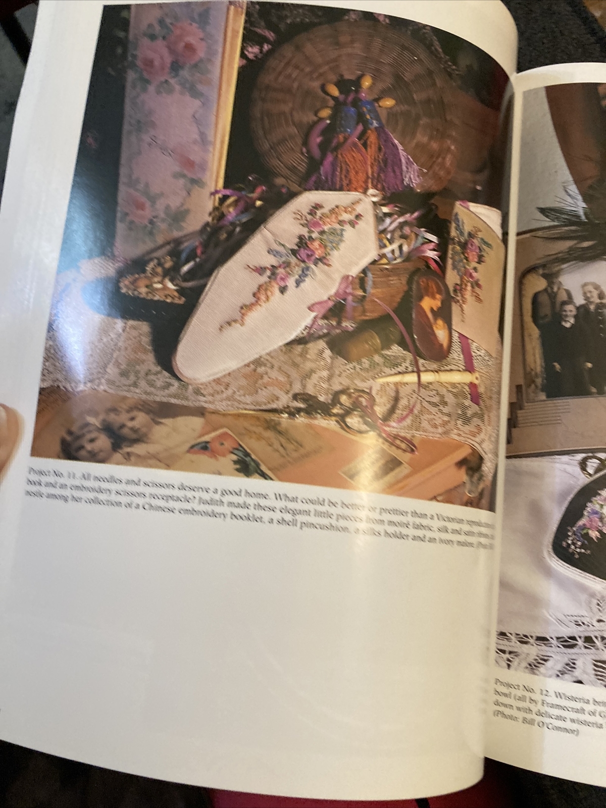 Vtg Rare 1993 The Art Of Silk Ribbon Embroidery by Judith Baker Montano