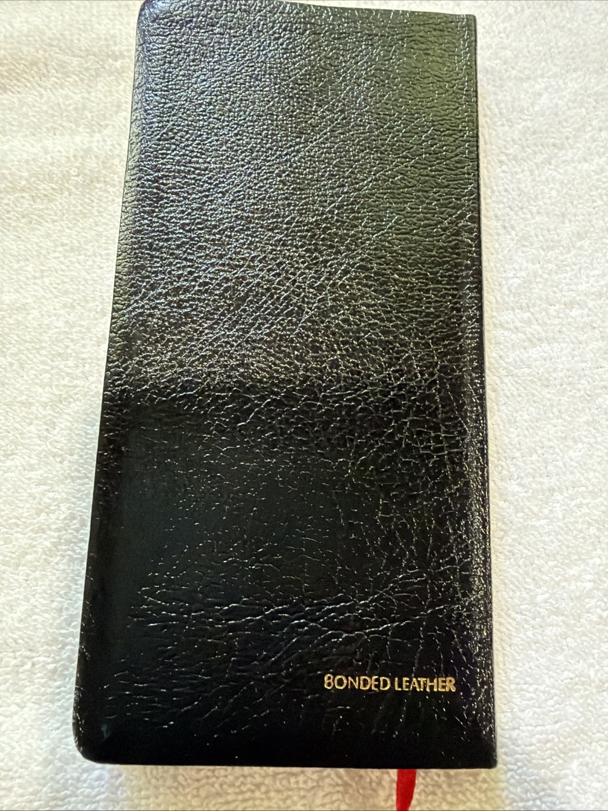 KJV New Testament With Proverbs-Black Bonded Leather Excellent Condition