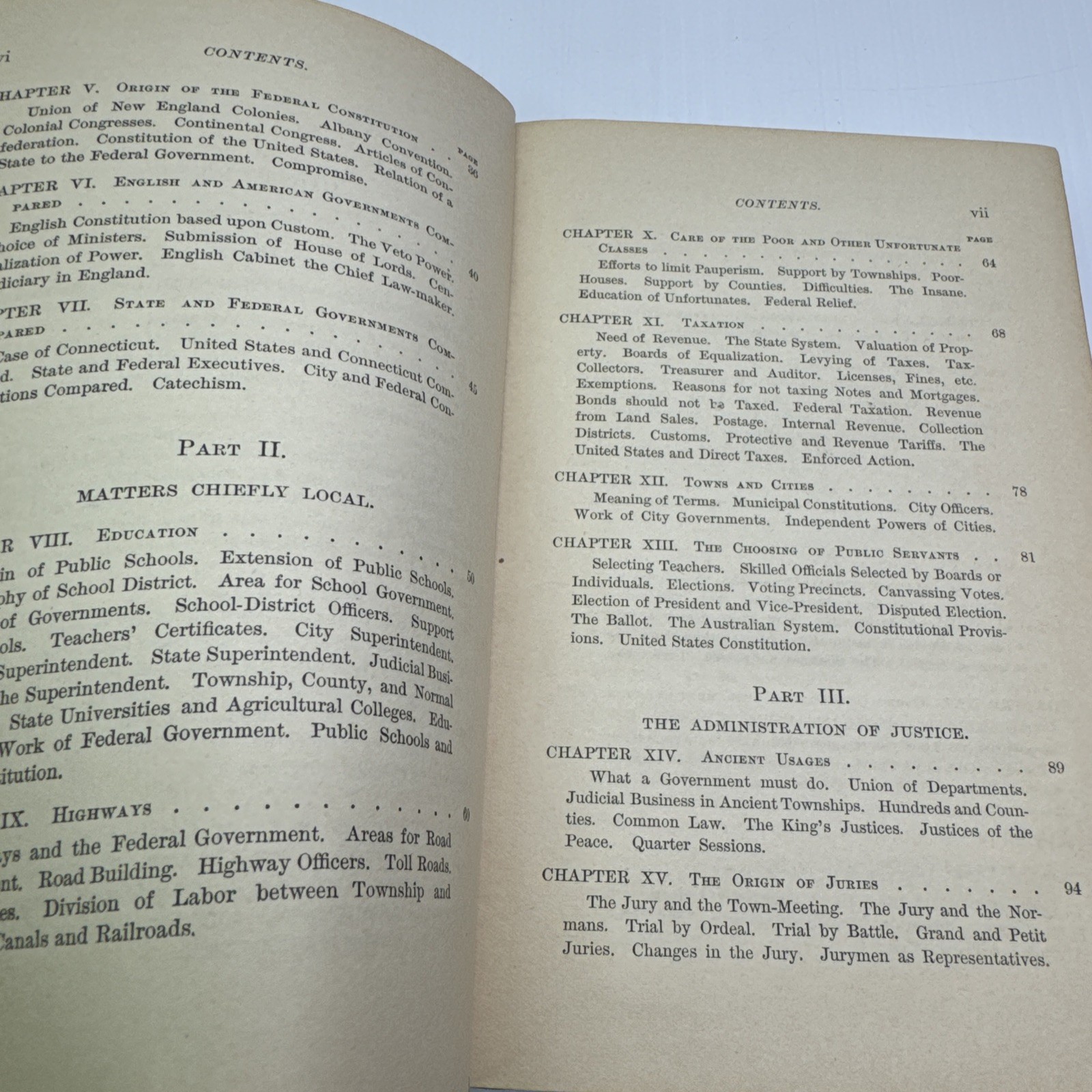 Our Government How it Grew What it Does How it Does it Jesse Macy 1891 Antique