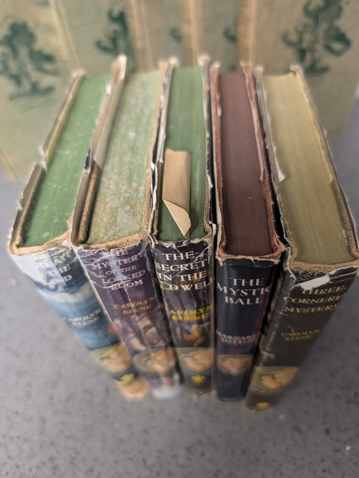 10 Judy Bolton & Dana Girls Mysteries Vintage Hardcovers Grosset Dunlap 1930s
