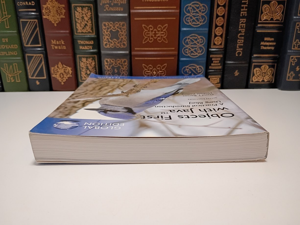 Objects First with Java BlueJ 6th Ed Barnes Kolling Pearson w/ Access Code VG+