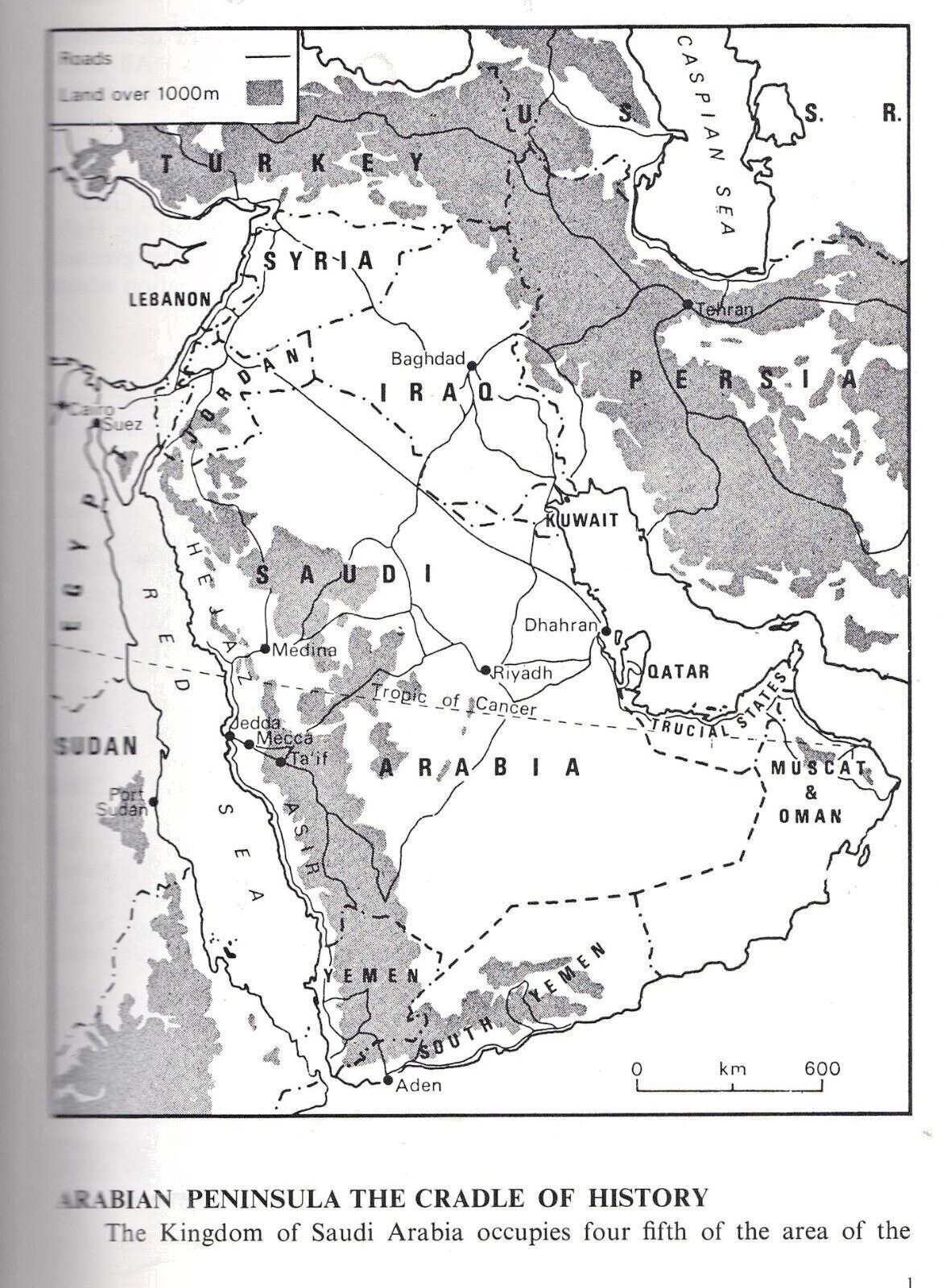 1978 The Revised and enlarged Edition of the Panorama of Saudi Arabia, Signed