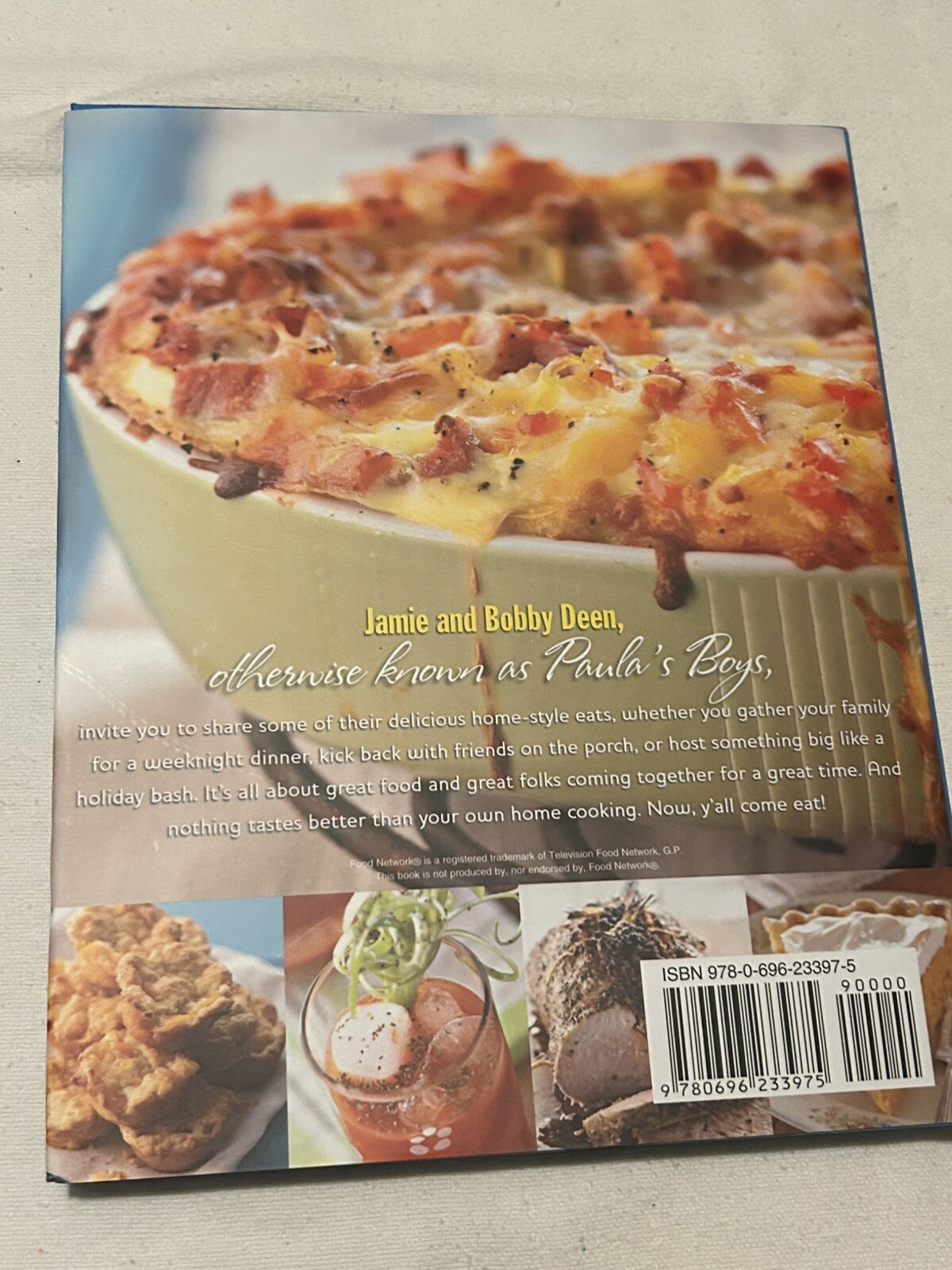 2008 DEEN BROTHERS Y’ALL COME EAT JAMIE & BOBBY DEAN M. CLARK SIGNED 1ST ED P2