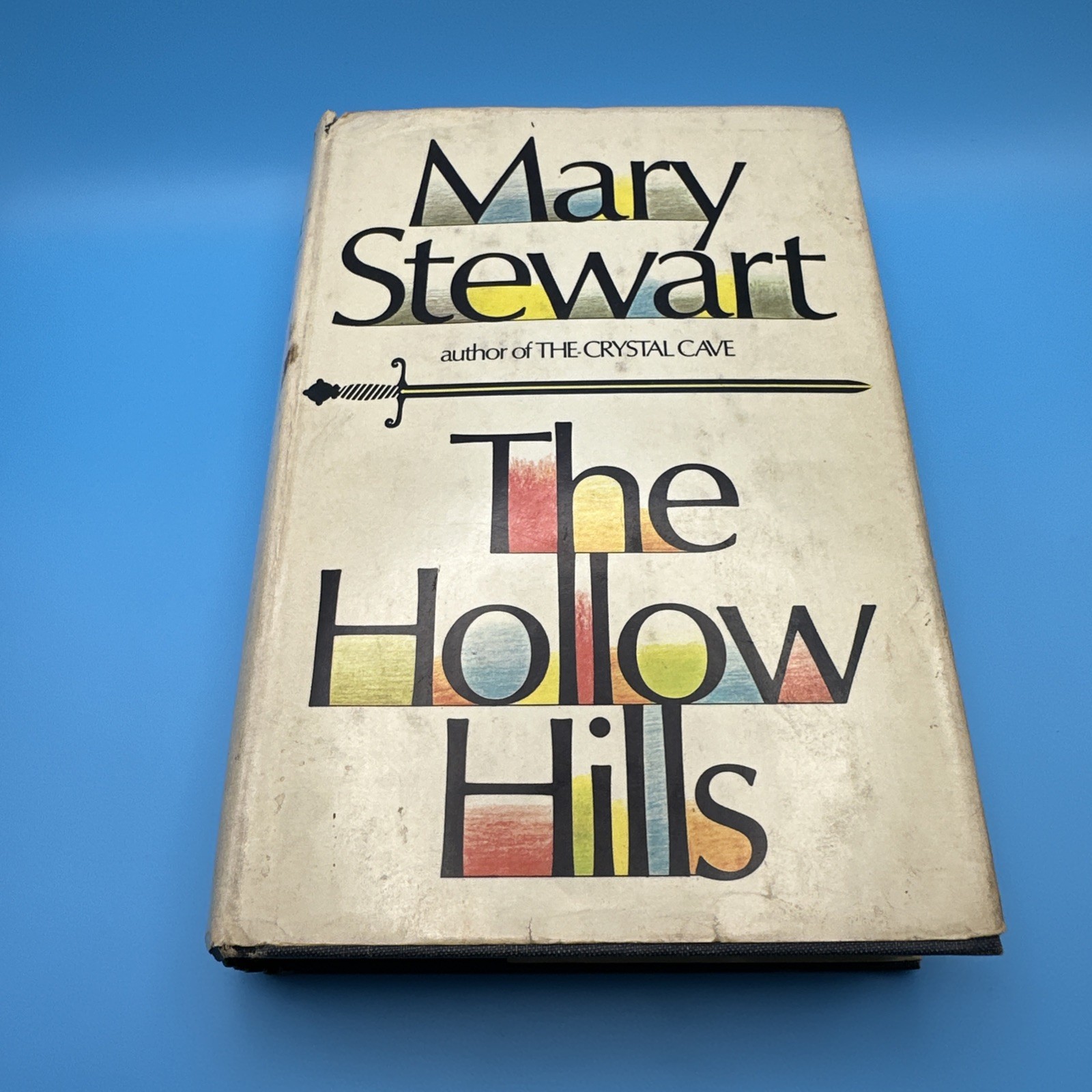 The Hollow Hills Mary Stewart HCDJ Book Club Edition 1973 Historical Fiction